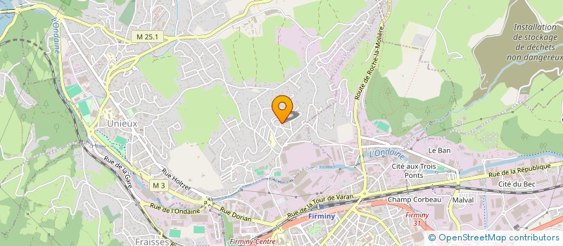 localisation de l'entreprise MONSIEUR TOM-ROBIN SZKLARCZYK  UNIEUX