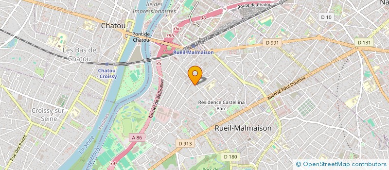 localisation de l'entreprise MONSIEUR TOM RODON  RUEIL-MALMAISON