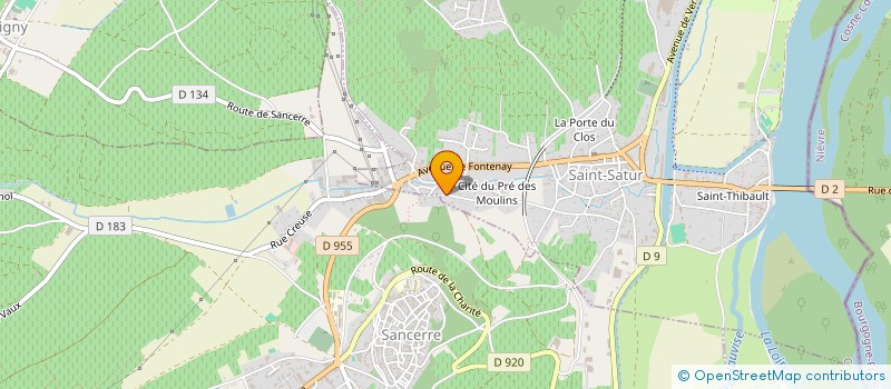 localisation de l'entreprise MONSIEUR TOM ROGER  SAINT-SATUR