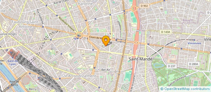 localisation de l'entreprise MONSIEUR TOM ROGER  PARIS