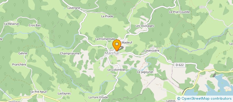 localisation de l'entreprise MONSIEUR TOM ROGIERS à CHAMPS-SUR-TARENTAINE-MARCHAL