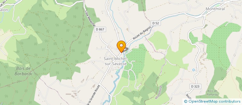 localisation de l'entreprise MONSIEUR TOM ROLLAND  SAINT-CHAMOND