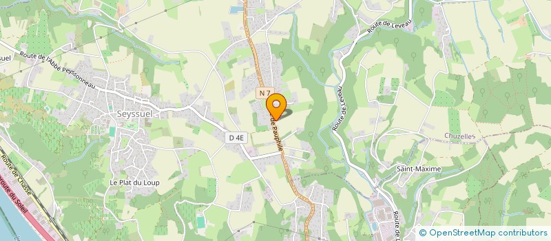 localisation de l'entreprise MONSIEUR TOM ROMER  CHUZELLES