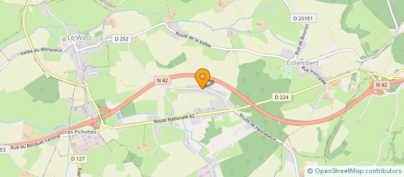 localisation de l'entreprise MONSIEUR TOM SAILLY  COLEMBERT