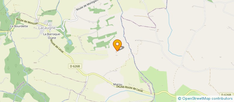 localisation de l'entreprise MONSIEUR TOM SANCHO à LACAUGNE