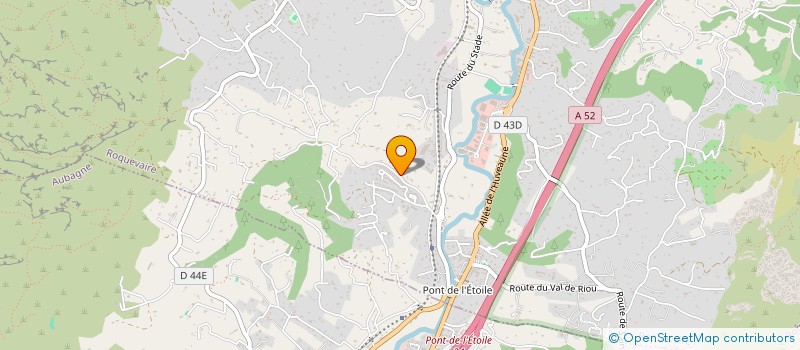 localisation de l'entreprise MONSIEUR TOM SAOUAT  ROQUEVAIRE