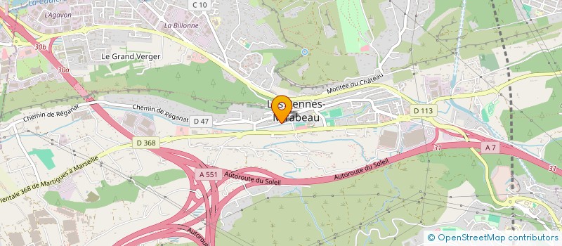 localisation de l'entreprise MONSIEUR TOM SCARPONE à LES PENNES-MIRABEAU