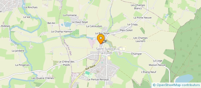 localisation de l'entreprise MONSIEUR TOM SCHALLER  SAINT-SULPICE-LA-FORET