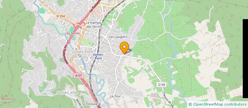 localisation de l'entreprise MONSIEUR TOM SEPVAL  SOLLIES-PONT