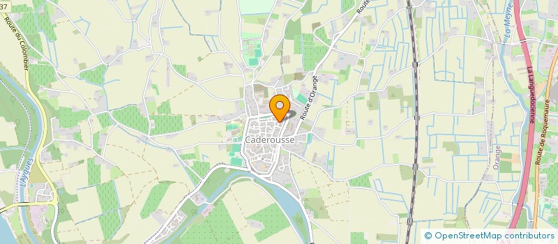 localisation de l'entreprise MONSIEUR TOM SERGUIER  CADEROUSSE