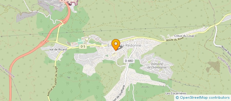 localisation de l'entreprise MONSIEUR TOM SERVON  ENSUES-LA-REDONNE