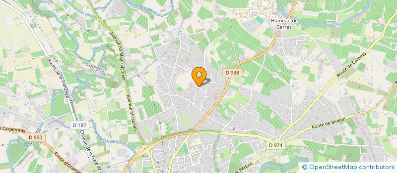 localisation de l'entreprise MONSIEUR TOM SIBIEUDE  CARPENTRAS