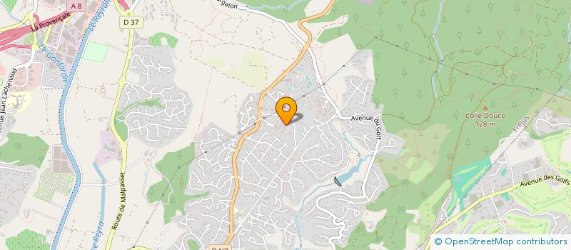 localisation de l'entreprise MONSIEUR TOM SOCQUET-CLERC à FREJUS