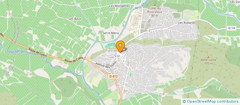 localisation de l'entreprise MONSIEUR TOM SOUBROUILLARD  PIERREFEU-DU-VAR