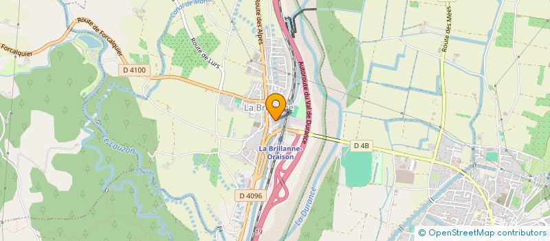 localisation de l'entreprise MONSIEUR TOM SPRIET  LA BRILLANNE