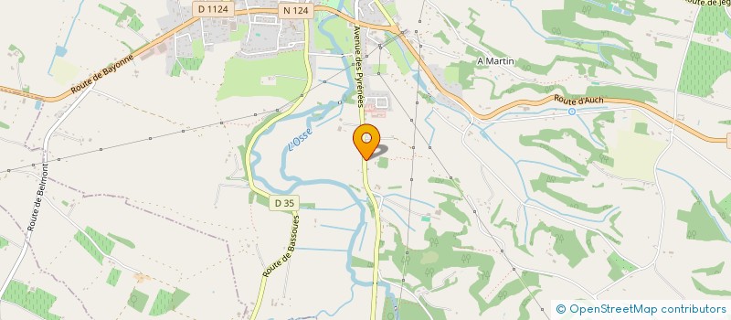 localisation de l'entreprise MONSIEUR TOM STEEGH  VIC-FEZENSAC