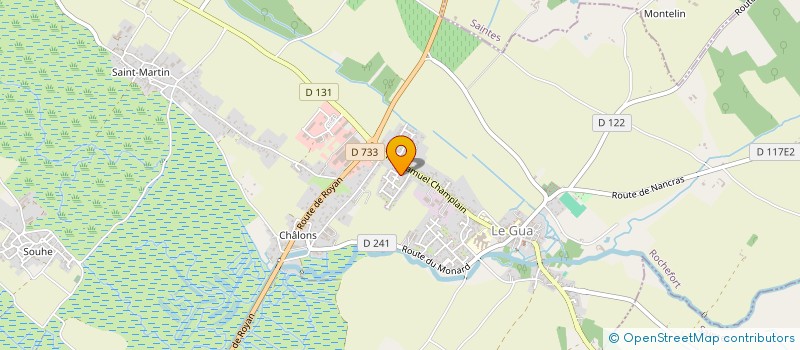 localisation de l'entreprise MONSIEUR TOM SVRZIC  LE GUA