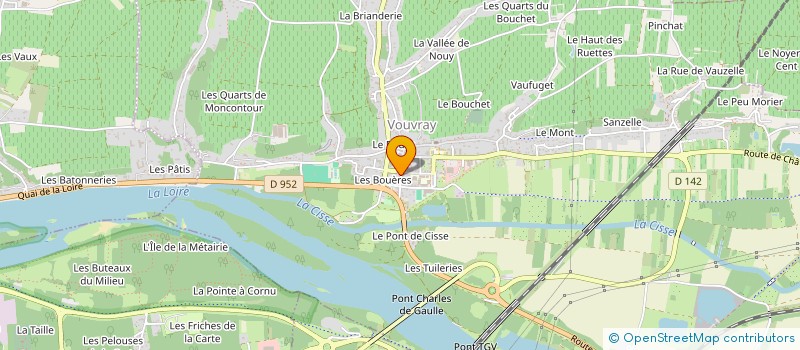 localisation de l'entreprise MONSIEUR TOM SZABELSKI  VOUVRAY