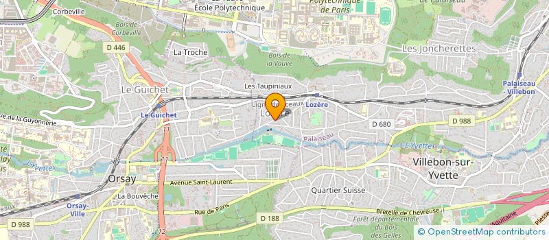 localisation de l'entreprise MONSIEUR TOM T'SEYEN à PALAISEAU