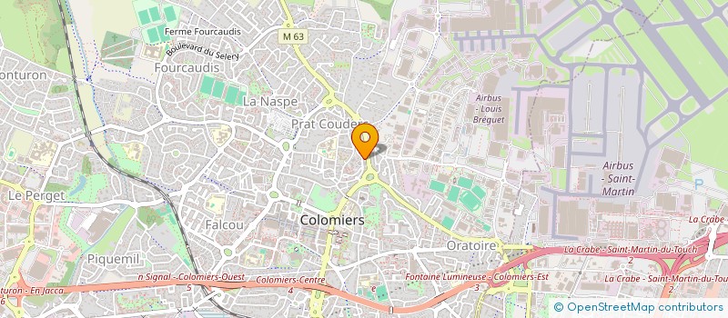localisation de l'entreprise MONSIEUR TOM TANGUY à COLOMIERS