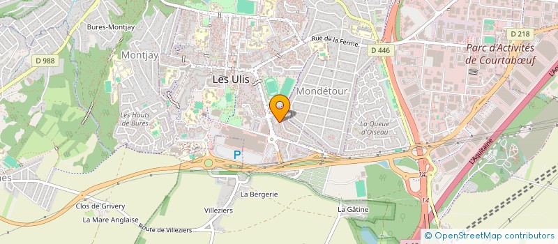 localisation de l'entreprise MONSIEUR TOM TANGUY à LES ULIS