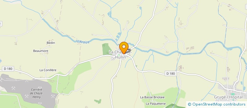 localisation de l'entreprise MONSIEUR TOM TARDIF  OMBREE D'ANJOU