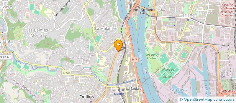 localisation de l'entreprise MONSIEUR TOM THIBAULT  LA MULATIERE