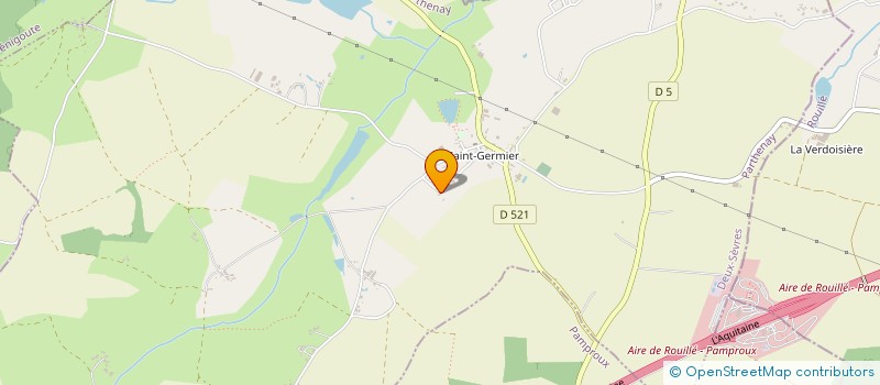 localisation de l'entreprise MONSIEUR TOM TOM HOUMEAU  SAINT-GERMIER