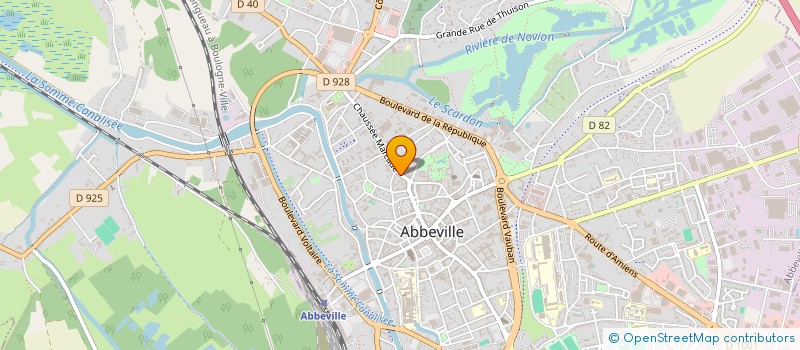 localisation de l'entreprise MONSIEUR TOM TONDELLIER à ABBEVILLE