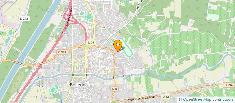 localisation de l'entreprise MONSIEUR TOM TORRES  BOLLENE