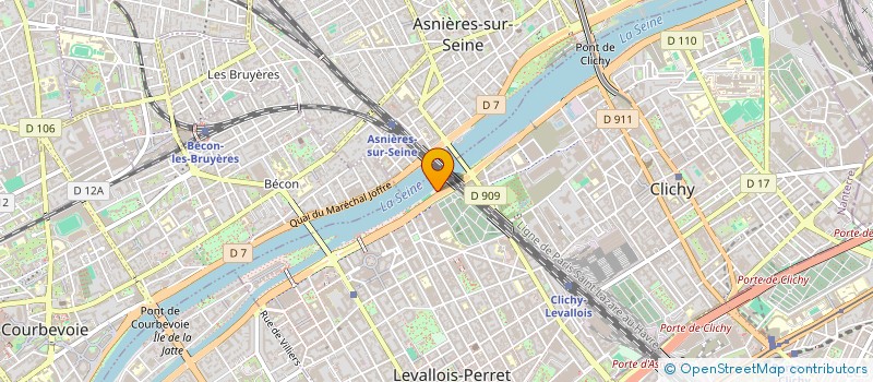 localisation de l'entreprise MONSIEUR TOM TROBERGER à LEVALLOIS-PERRET