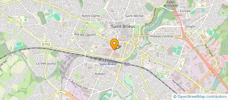 localisation de l'entreprise MONSIEUR TOM TROEL à SAINT-BRIEUC