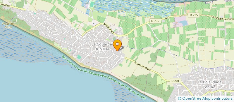 localisation de l'entreprise MONSIEUR TOM TURBE  LA COUARDE SUR MER