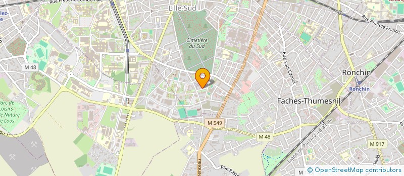 localisation de l'entreprise MONSIEUR TOM VANDE CASTEELE à LILLE