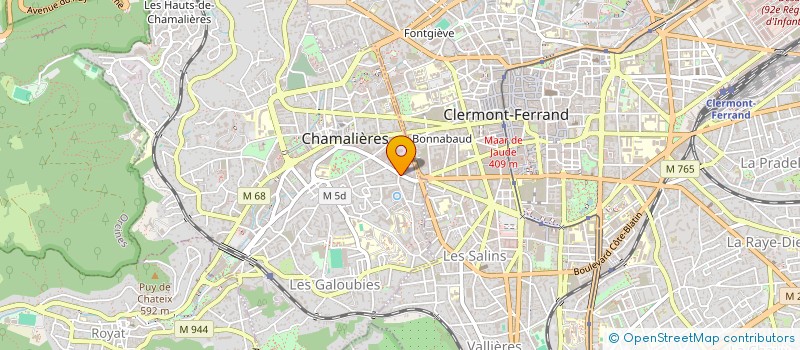 localisation de l'entreprise MONSIEUR TOM VANHOET à CHAMALIERES