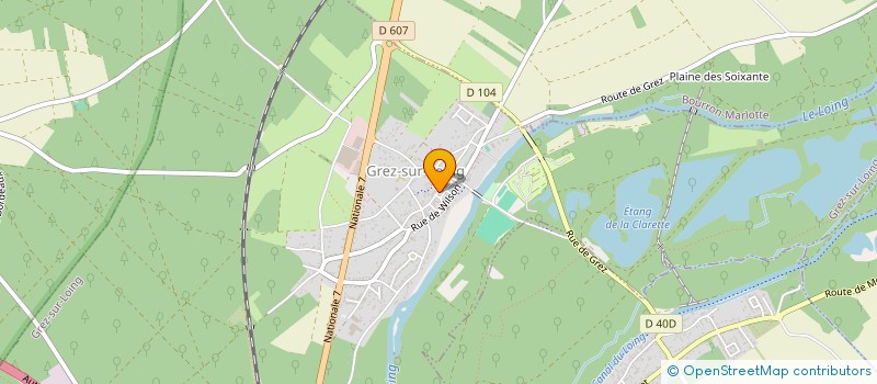 localisation de l'entreprise MONSIEUR TOM VANHOUTRYVE à GREZ-SUR-LOING