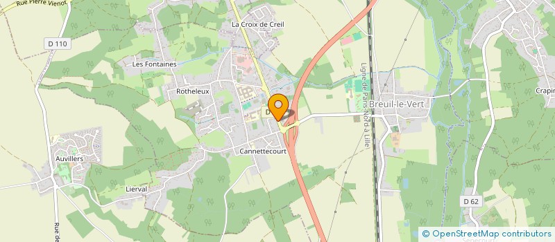 localisation de l'entreprise MONSIEUR TOM VARLET  BREUIL-LE-VERT