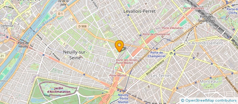 localisation de l'entreprise MONSIEUR TOM VELOPPE à NEUILLY-SUR-SEINE