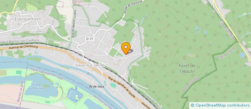 localisation de l'entreprise MONSIEUR TOM VERGER à VAUX-SUR-SEINE