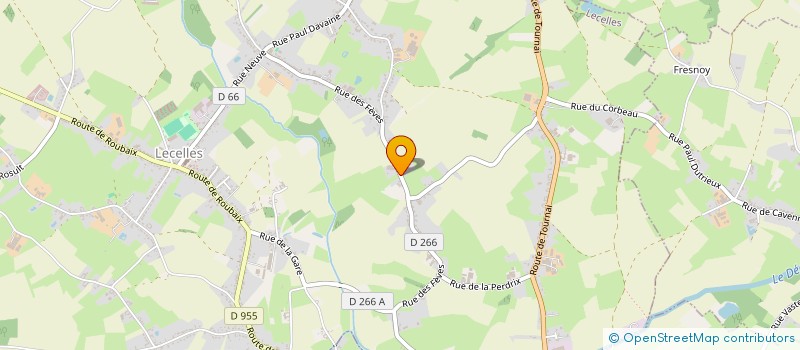 localisation de l'entreprise MONSIEUR TOM VINCENT  LECELLES