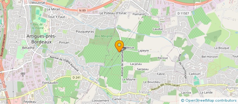 localisation de l'entreprise MONSIEUR TOM VULVIN  TRESSES