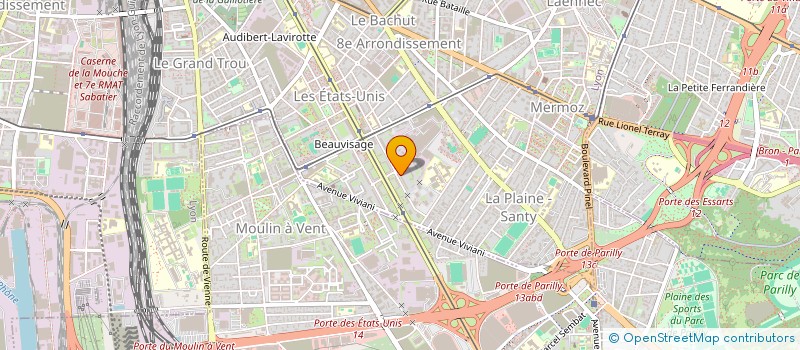 localisation de l'entreprise MONSIEUR TOM WACK-JAGGI  LYON