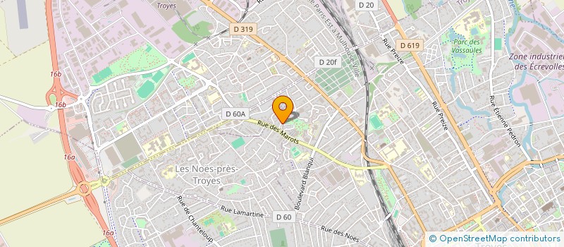 localisation de l'entreprise MONSIEUR TOM WALLENDORF à TROYES