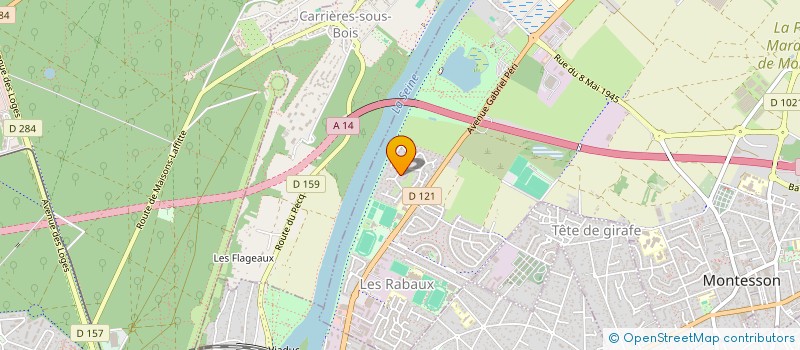 localisation de l'entreprise MONSIEUR TOM WATINE  MONTESSON