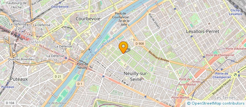 localisation de l'entreprise MONSIEUR TOM WEINBERG à NEUILLY-SUR-SEINE
