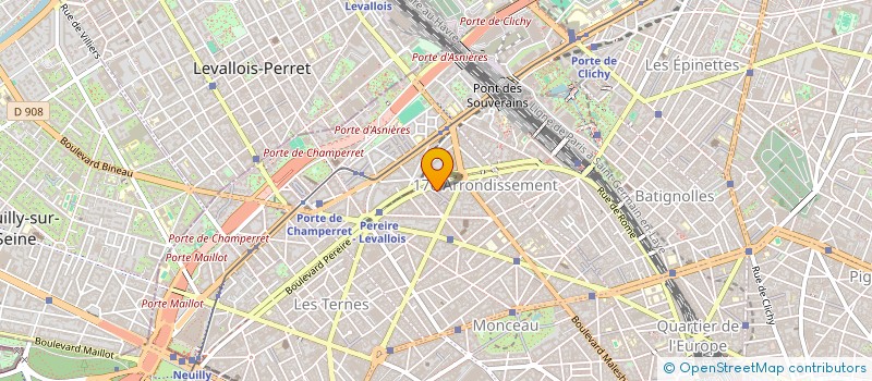 localisation de l'entreprise MONSIEUR TOM WILLIAMS  PARIS