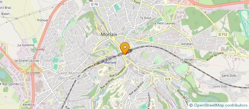 localisation de l'entreprise MONSIEUR TOMA FANTANA-PRALEA à MORLAIX