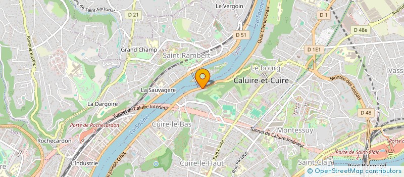 localisation de l'entreprise MONSIEUR TOMAS BERGQVIST à CALUIRE-ET-CUIRE