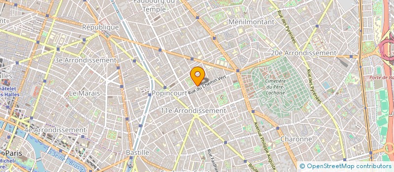 localisation de l'entreprise MONSIEUR TOMAS CALUSSEVICO à PARIS