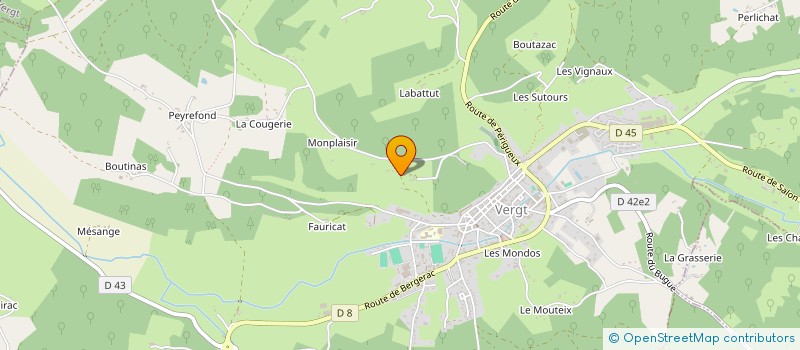 localisation de l'entreprise MONSIEUR TOMAS CARRERE à SANILHAC